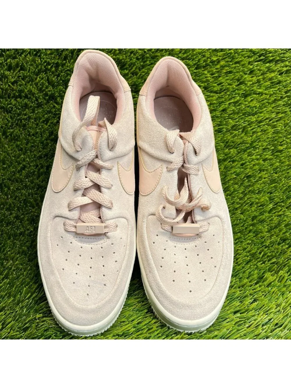 Nike Air Force 1 Sage Low Womens Size 9 Pink Athletic Walking Shoes Sneakers